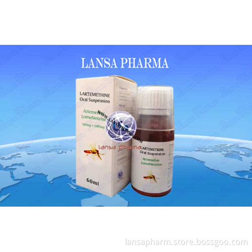 Artemether+Lumefantrine Oral Suspension